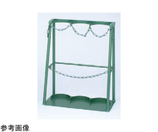 久喜製作所 ボンベスタンドC2付 7000L 3本用 SBS-7003 120020033 1台(ご注文単位1台)【直送品】