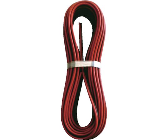 正和電工 異色平行線VFFビニールコード 10m 赤/黒 FF-10AS 1巻(ご注文単位1巻)【直送品】