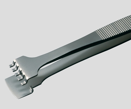 RUBIS MEISTERピンセット ウェハー用 幅広 耐酸鋼41LB6/8-SA 1本 (ご注文単位1本) 【直送品】