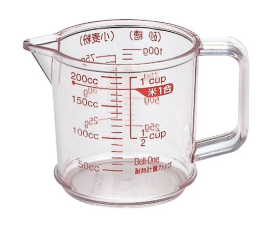 アスベル 耐熱計量カップR-200231650 1個 (ご注文単位1個) 【直送品】