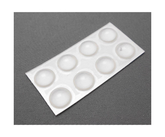 和気産業 粘着ソフトクッション ドーム型 9.5mm丸×高さ3.8mm 8個入CN-002 1袋 (ご注文単位1袋) 【直送品】