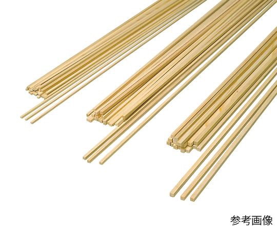 アズワン ひのき棒 (50本組) 2×2mm08-5181 1セット (ご注文単位1セット) 【直送品】