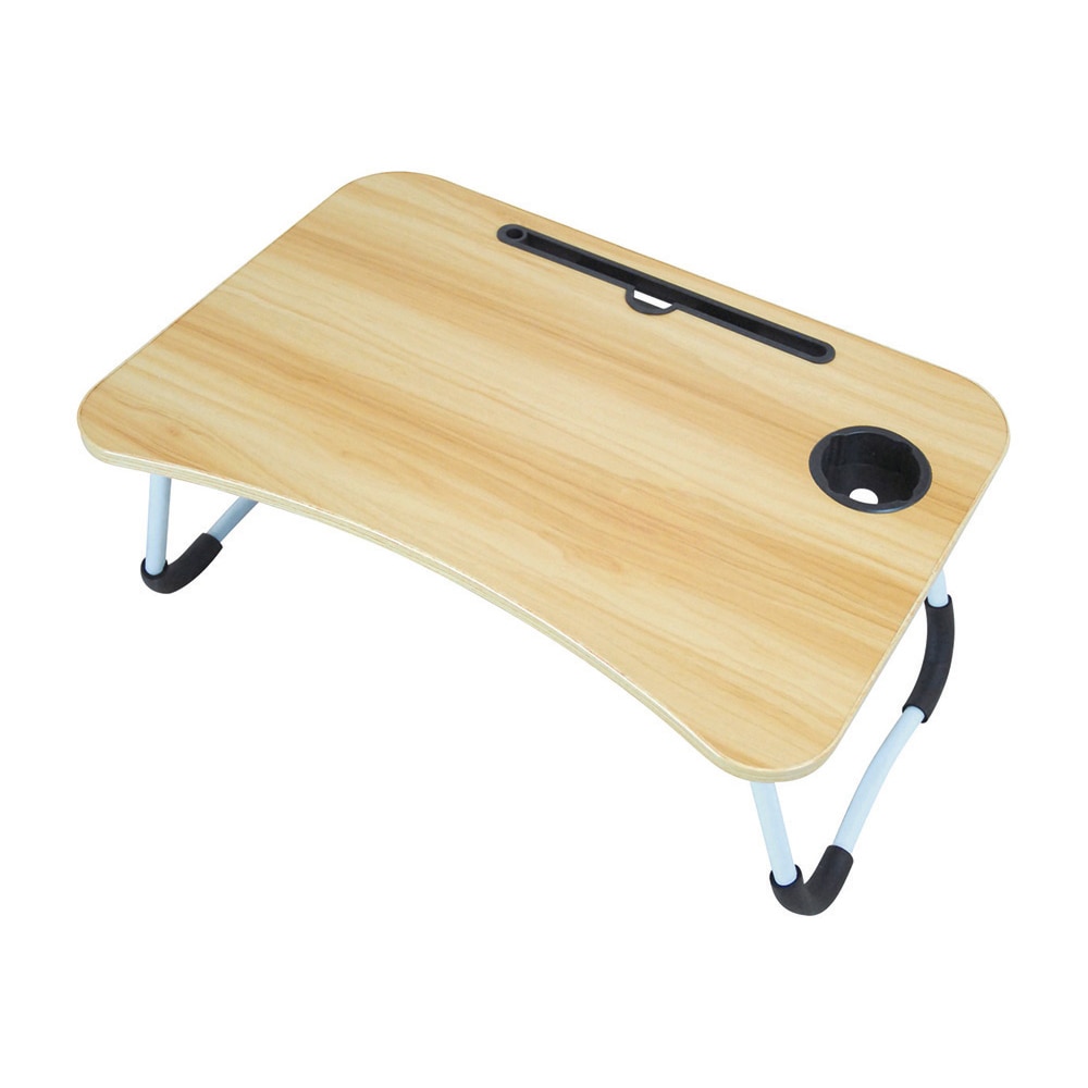 アズワン 折りたたみローテーブル 木目調L-TB-WN 1個 (ご注文単位1個) 【直送品】