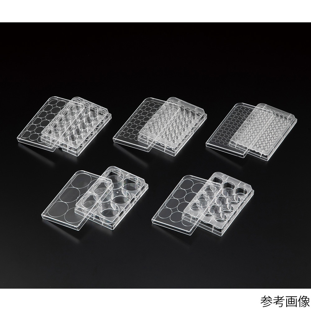 アズワン ビオラモ浮遊細胞用培養プレートα 24ウェル 1箱 (50包入) VFα-P24 1箱 (ご注文単位1箱) 【直送品】