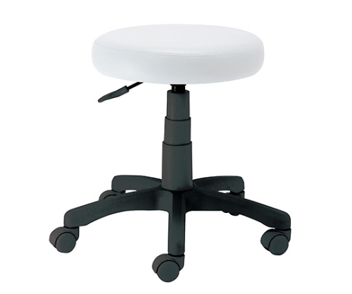 ナカバヤシ ラウンドOAチェア アイボリー RZR-112IV 1個(ご注文単位1個)【直送品】