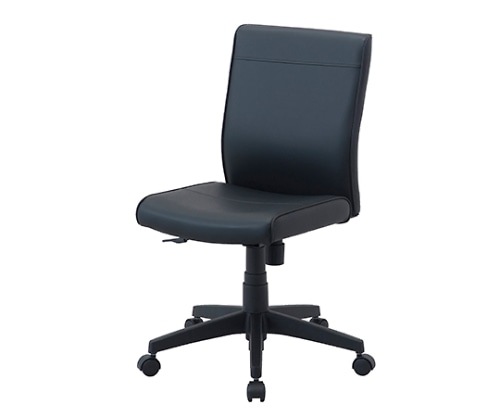 ナカバヤシ ワークレザーチェア ブラック RZE-300BK 1個(ご注文単位1個)【直送品】