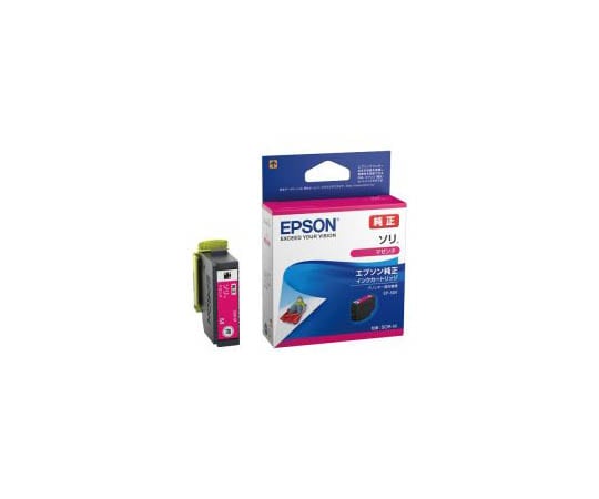 エプソン EPSON用 インクカートリッジ マゼンタ SOR-M 1箱(ご注文単位1箱)【直送品】