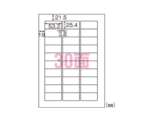 エーワン(A-ONE) フィルムラベルシール[レーザープリンタ]A430面 31583 1パック(ご注文単位1パック)【直送品】