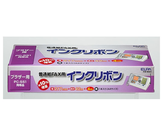 ELPA FAXインクリボン FIR-B551 1個(ご注文単位1個)【直送品】