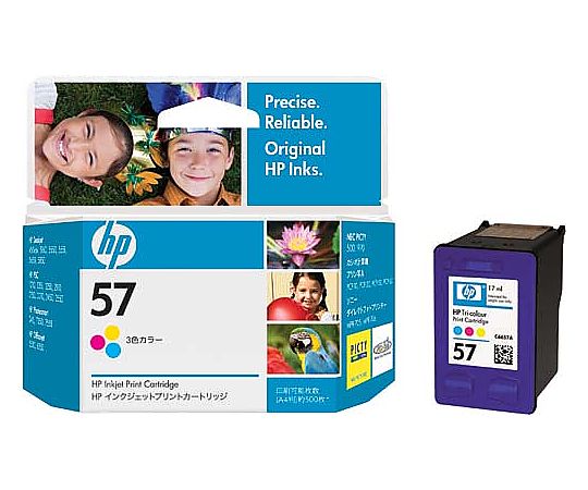 ヒューレット・パッカード 純正インク C6657AA カラー3色 C6657AA#003 1個(ご注文単位1個)【直送品】