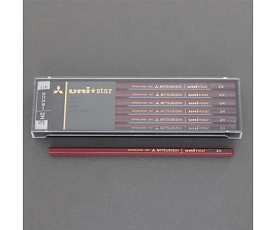 アズワン [3B]  鉛筆(12本) EA765MC-116 1箱(ご注文単位1箱)【直送品】