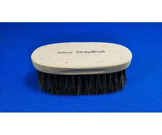 カナヤブラシ産業 手植え靴ブラシ 馬尾毛ゴマ  1本(ご注文単位1本)【直送品】