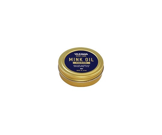 矢澤 SHOE CARE ミンクオイル プレミアム 50mL 1個(ご注文単位1個)【直送品】