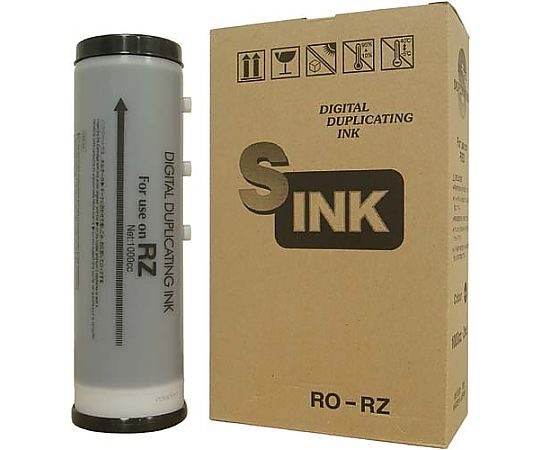 フリカ 汎用インク Zタイプ/ZHD/REZ黒用(2個入) RO-RZクロ 1箱(ご注文単位1箱)【直送品】