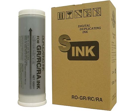 フリカ 汎用インク GRブラック用(2個入) R0-GR/RC/RAクロ 1箱(ご注文単位1箱)【直送品】