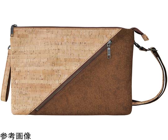 ヤマコー コルク 帆布クラッチ #79257 1個(ご注文単位1個)【直送品】