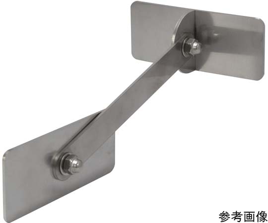 ティーエフサービス ステンレス製 転倒防止可動式金具 中 (長方形タイプ) 壁用 100×40mm ジョイントプレート150mm IRT-1040-150 1個(ご注文単位1個)【直送品】