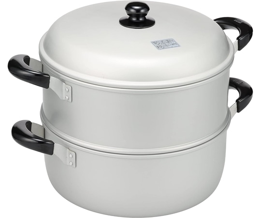 和平フレイズ 楽々小町 アルマイト加工 二段蒸し器 30cm RR-4070 1個(ご注文単位1個)【直送品】