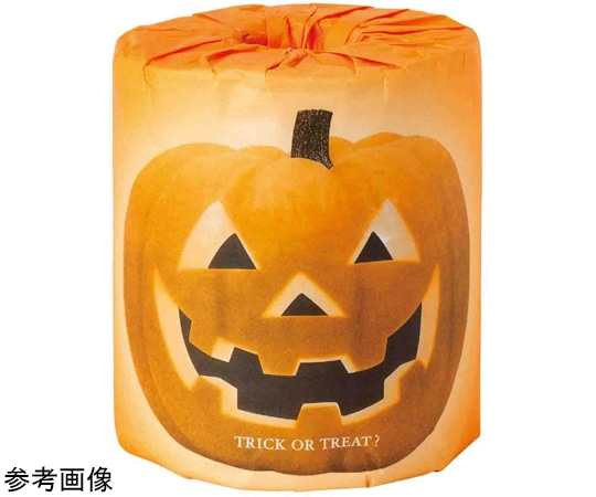 アズワン ハロウィントイレットペーパー ノベルティ景品ハッピーハロウィン 100個 37-44-12-2 1セット(ご注文単位1セット)【直送品】