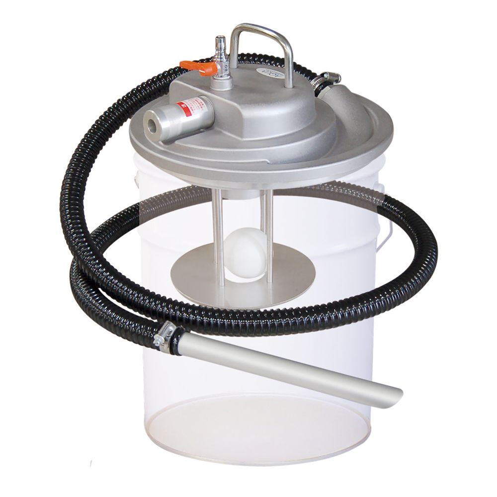 アクアシステム 乾湿両用エアバキュームクリーナー (灯油・軽油用、ストッパー付) APPQO400G 1個(ご注文単位1個)【直送品】