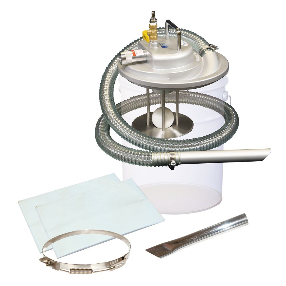 アクアシステム 乾湿両用エアバキュームクリーナー (一般油用、ストッパー付) APPQO550 1個(ご注文単位1個)【直送品】