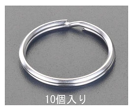 エスコ 13x2.0mm 2重リング(ステンレス製/10個) EA638DN-1 1袋(ご注文単位1袋)【直送品】