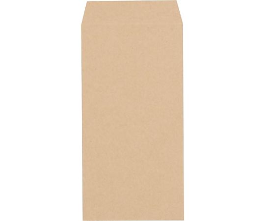 キングコーポレーション 未晒クラフト封筒 長3 100枚入 N3MK80 1パック(ご注文単位1パック)【直送品】