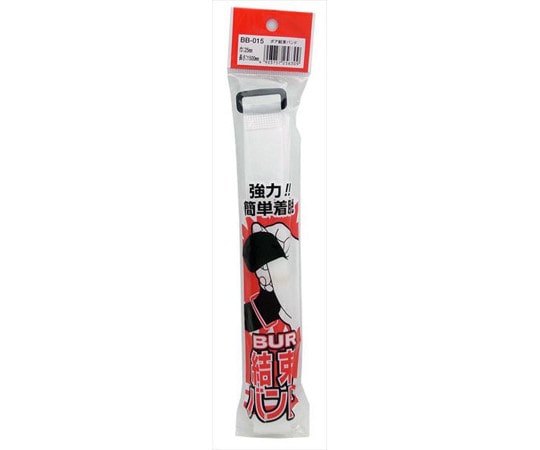 和気産業 ボア結束バンド 白 幅25mm×長さ1500mm BB-015 1個(ご注文単位1個)【直送品】