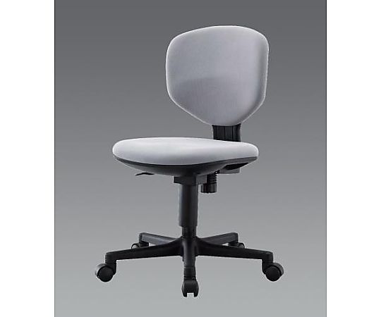 エスコ ビジネスチェアー(グレー) EA956XA-252 1個(ご注文単位1個)【直送品】