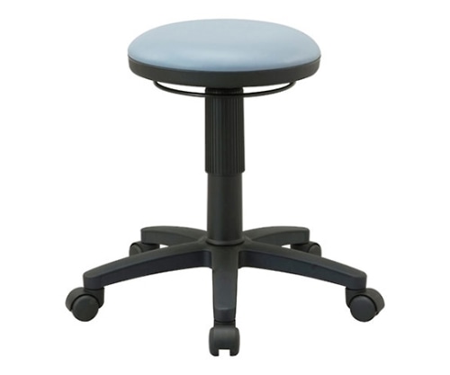 ナカバヤシ ラウンドレバーチェア ブルーグレー RZR-104GYB 1個(ご注文単位1個)【直送品】