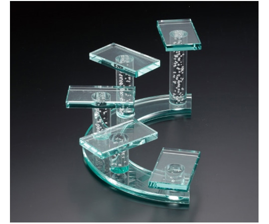 ホワイトサム ENDOディスプレイステージ レクタングルステップ レフト 1個(ご注文単位1個)【直送品】