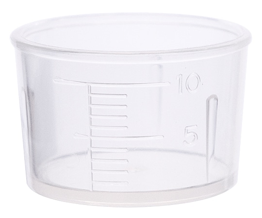 金鵄製作所 計量カップ 10mL PP製 200個入 31210-000 1箱(ご注文単位1箱)【直送品】