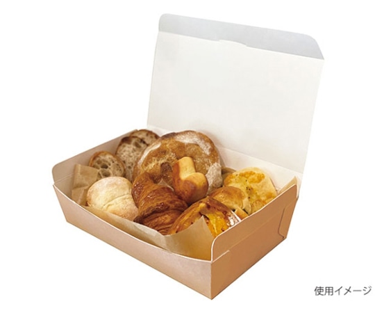 ヤマニパッケージ 軽食用 フードBOX L 100枚 10-400 1ケース(ご注文単位1ケース)【直送品】