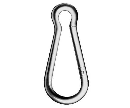 エスコ 5.0x 50mm スナップフック(10個) EA638JP-42 1パック(ご注文単位1パック)【直送品】