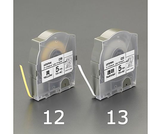 マックス [EA761DC用] 5mm テープカセット(透明) EA761DC-13 1箱(ご注文単位1箱)【直送品】