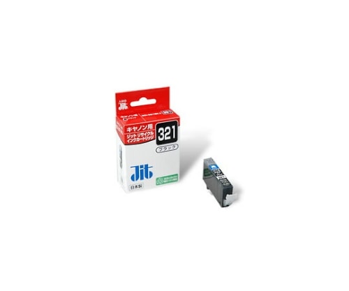 ジット インクジェットカートリッジ(インク色:ブラック) JIT-C321B 1個(ご注文単位1個)【直送品】