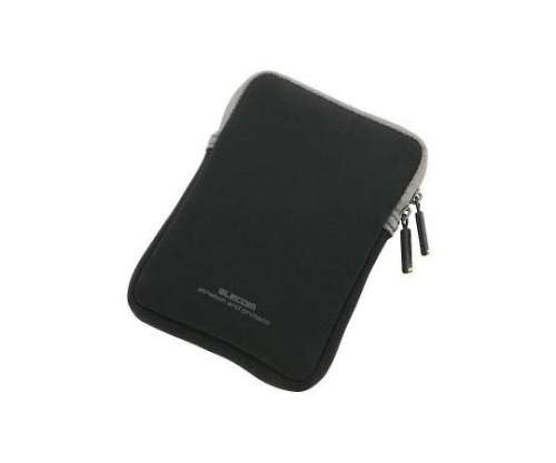 エレコム HDDケース ネオプレン Sサイズ ブラック HDC-NC002BK 1パック(ご注文単位1パック)【直送品】