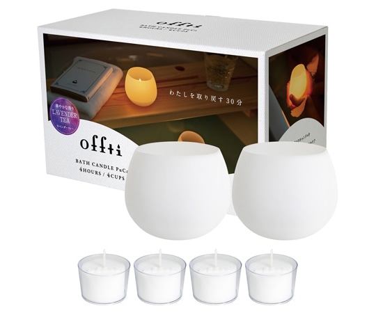 ペガサスキャンドル offti バスキャンドル プカ ラベンダーティー offti-06663303 1箱(ご注文単位1箱)【直送品】