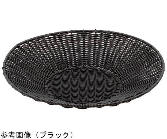 アズワン PPパントレー丸型トレー40型 ブラック VT-400-BK(ブラック) 1個(ご注文単位1個)【直送品】