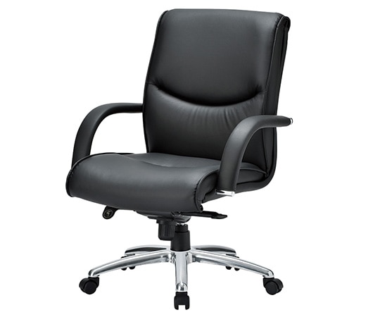 アイコ エグゼクティブチェア ローバック 680×740×970~1050mm RA-4205(V13)BK 1個(ご注文単位1個)【直送品】