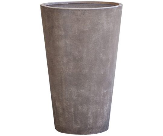 クレイ プランター TERRA-MENT Tall Round 102(テラメント トールラウンド)D 910-230-811 1個(ご注文単位1個)【直送品】