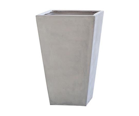 クレイ プランター TERRA-MENT Tall Square 40(テラメント トールスクエア)L 910-126-181 1個(ご注文単位1個)【直送品】