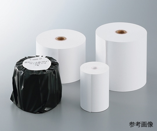 TANOSEE感熱レジロール紙 中保存 幅58×直径71mm×長さ63m 厚み