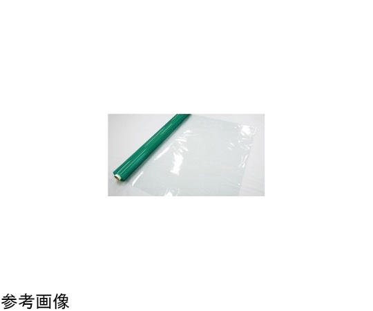 アズワン フレミラー 帯電防止防炎透明 グリーン味 0.3mm×1370mm×30m TF-6 1巻 (ご注文単位1巻)【直送品】