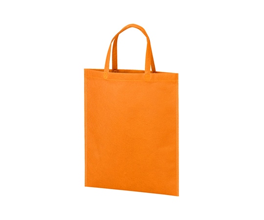 アズワン 不織布バッグ A4マチ無 オレンジ 1箱(100枚入) LC0820AK00 1