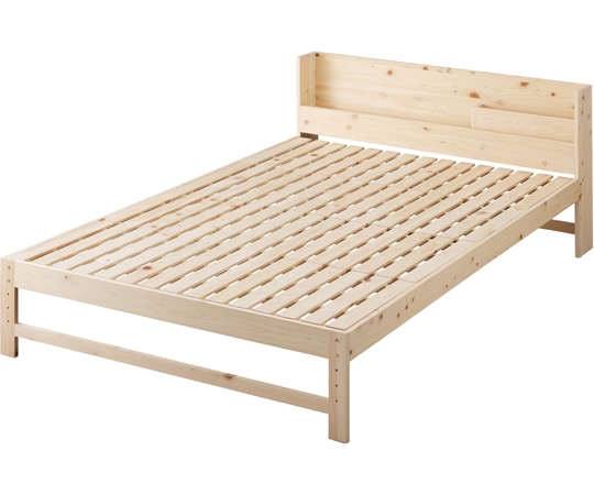 アイリスオーヤマ 総ヒノキすのこベッド ナチュラル D HSBM-D 1台（ご注文単位1台）【直送品】