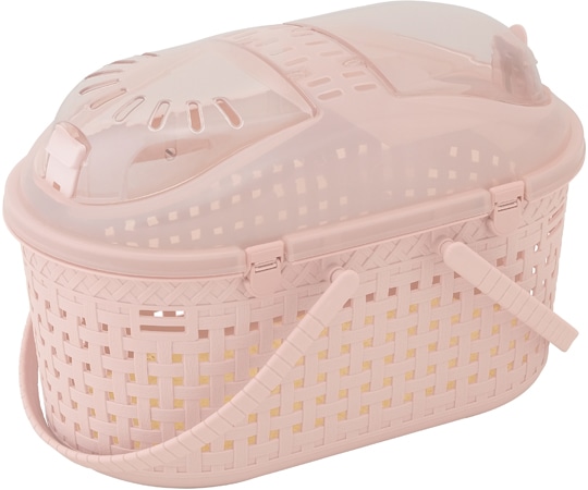 アイリスオーヤマ メッシュペットキャリー ピンク MPC-450 1個(ご注文単位1個)【直送品】