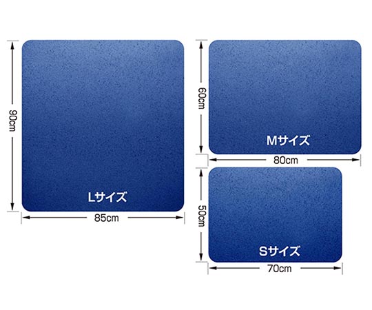 シンエイテクノ ゼオシーター ブルー M SZ M 1枚(ご注文単位1枚)【直送品】