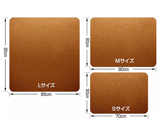 シンエイテクノ ゼオシーター ブラウン M SZ M 1枚(ご注文単位1枚)【直送品】