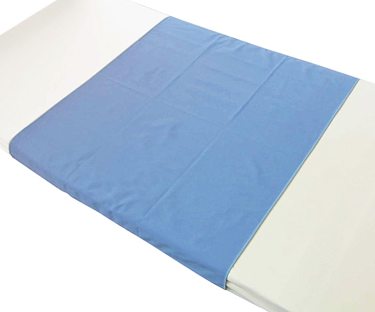 萬楽 制菌耐熱デニム防水シーツ ブルー MR-2022 1個(ご注文単位1個)【直送品】